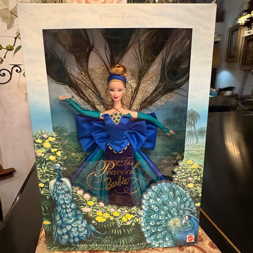 Barbie Collector Edition in Blue and Green Ensemble